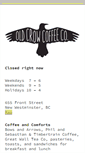 Mobile Screenshot of oldcrowcoffeeco.com
